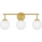 Quoizel Eloise Bath 3 Lights Aged Brass. ELO8624AB - alternate 5
